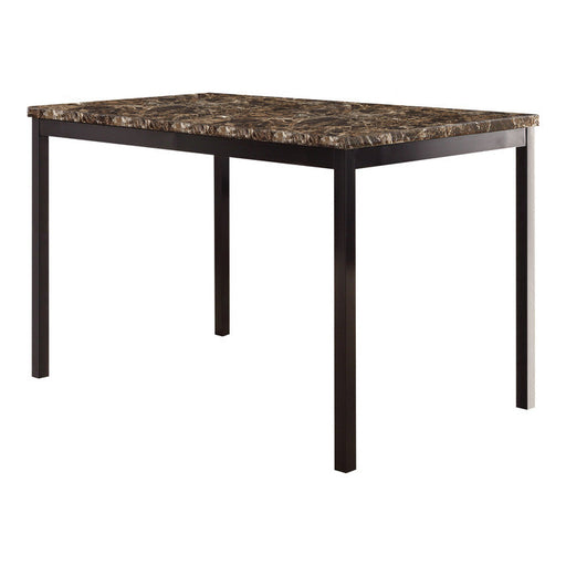 2601-48 - Dining Table, Faux Marble Top - LasVegasFurnitureOnline.com