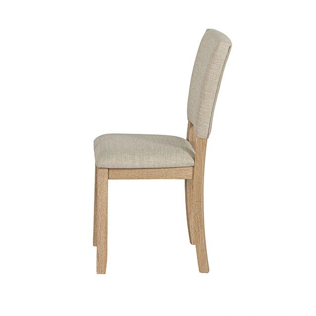 Salvino Side Chair (4/CTN) Natural - Dining Chair | Las Vegas Furniture Online - View 7