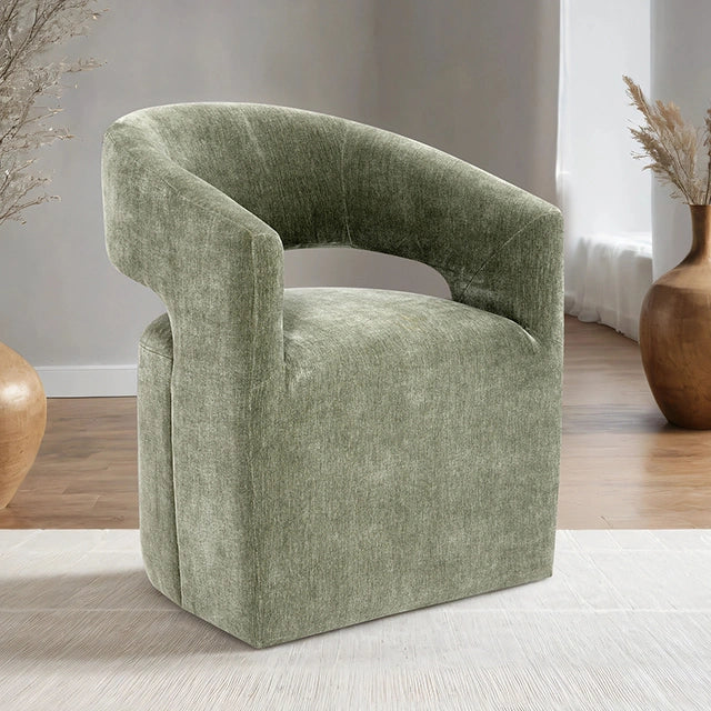Tresa Arm Chair with Casters