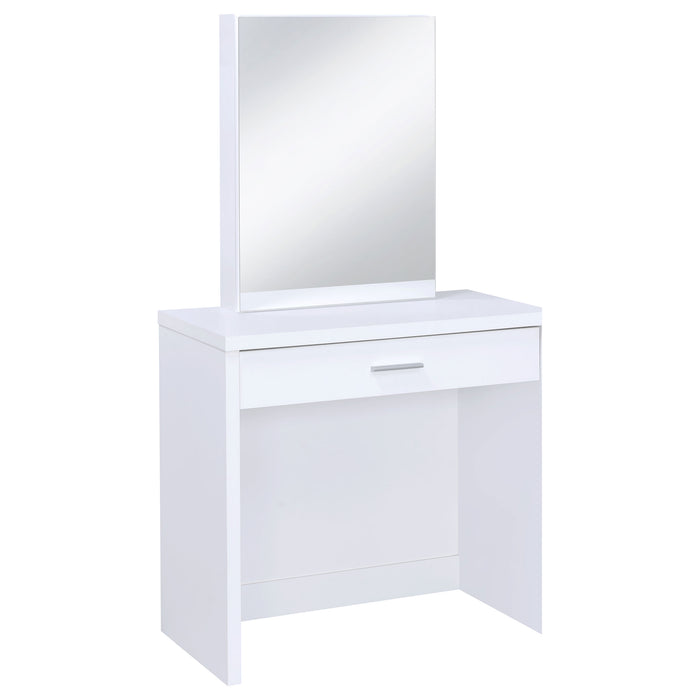 Harvey Makeup Vanity Table with Mirror and Stool