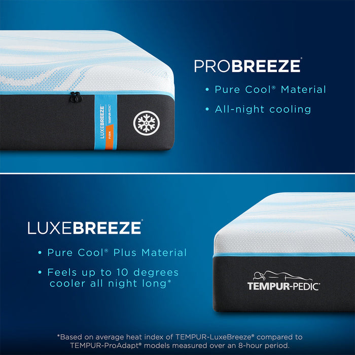 Tempur-Pedic LuxeBreeze Firm 13" Mattress