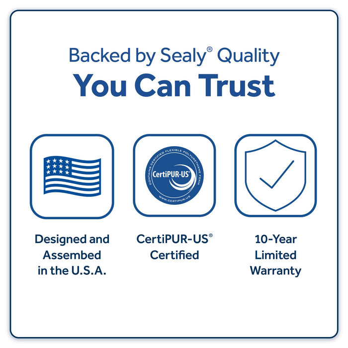 Sixth & Park Medium Foam 12" Mattress