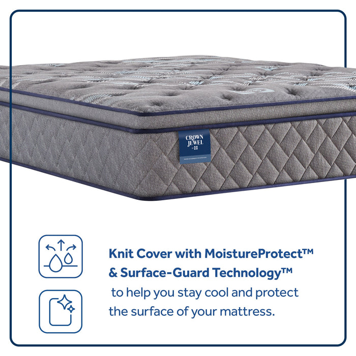 Fourth & Park Euro Pillow Top Soft 14" Mattress