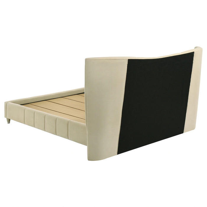 Evelyn Panel Platform Bed