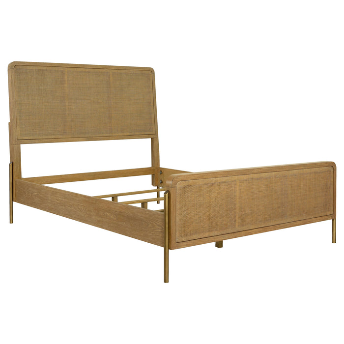 Arini 5 Pc Bedroom Set (Queen Bed, Nightstand, Dresser, Mirror and Chest)