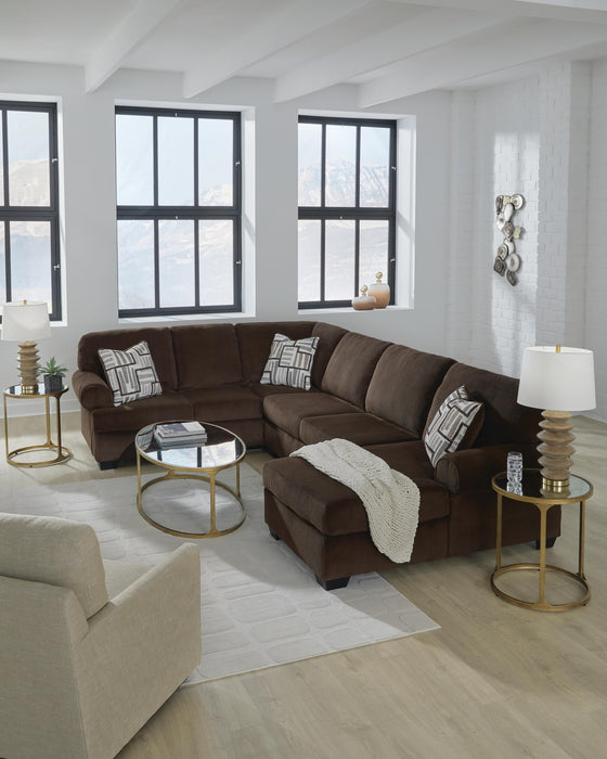 Kimlee Sectional with Chaise - LasVegasFurnitureOnline.com