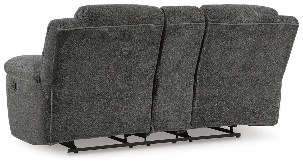 Frohn Reclining Loveseat with Console - LasVegasFurnitureOnline.com