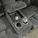 Frohn Reclining Loveseat with Console - LasVegasFurnitureOnline.com