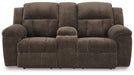 Frohn Reclining Loveseat with Console - LasVegasFurnitureOnline.com