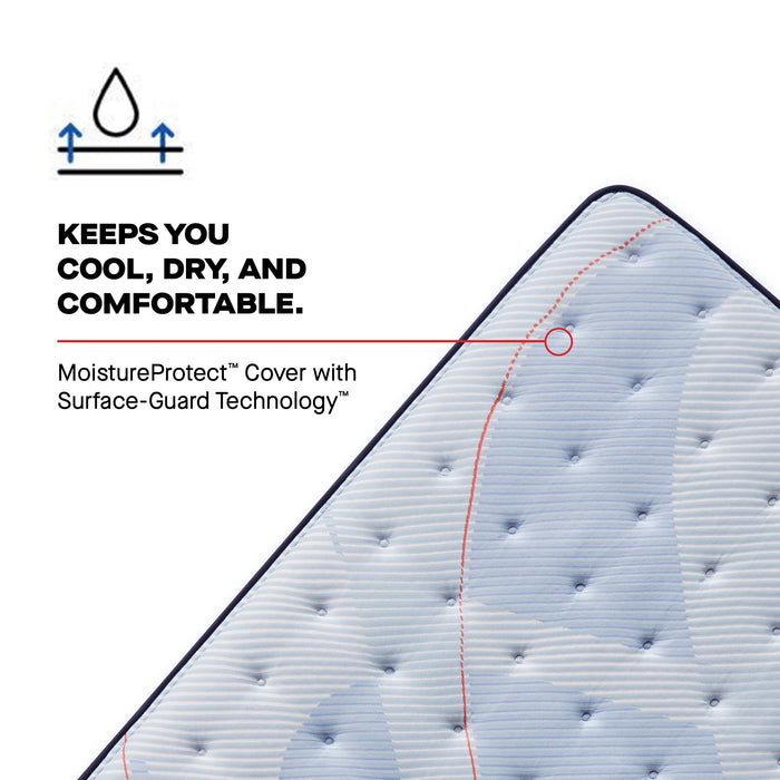 Sealy Posturepedic Plus Spring Paterson II 15" Soft Euro Pillowtop Mattress