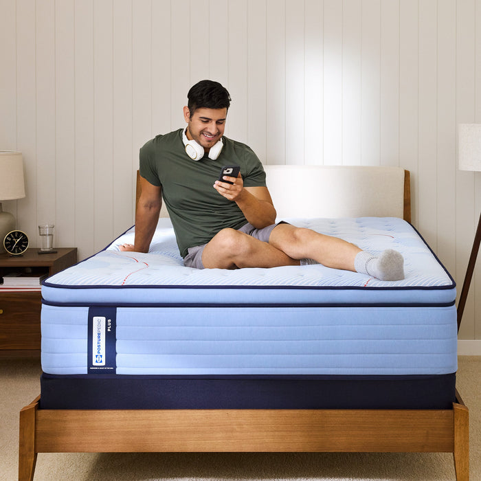 Sealy Posturepedic Plus Spring Paterson II 15" Soft Euro Pillowtop Mattress