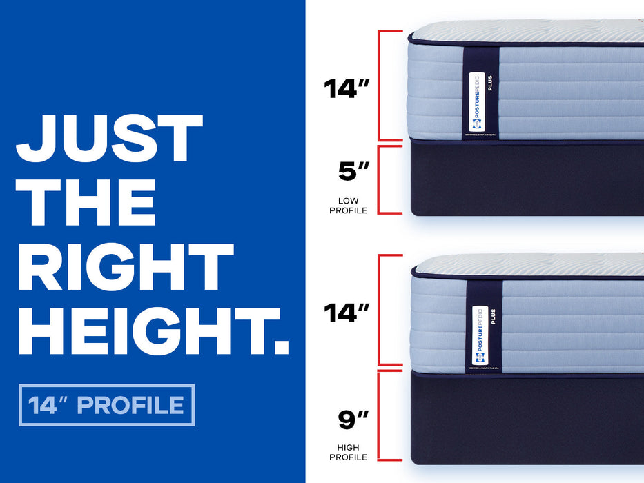 Sealy Posturepedic Plus Spring Paterson II 14" Soft Tight Top Mattress