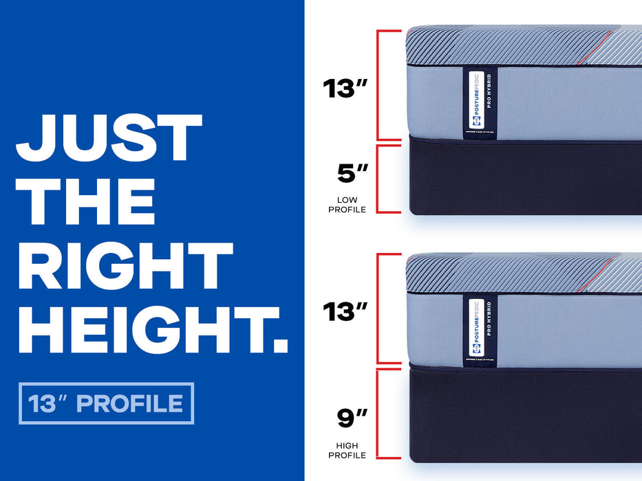 Sealy Posturepedic Pro Hybrid Dupont II 13" Medium Tight Top Mattress