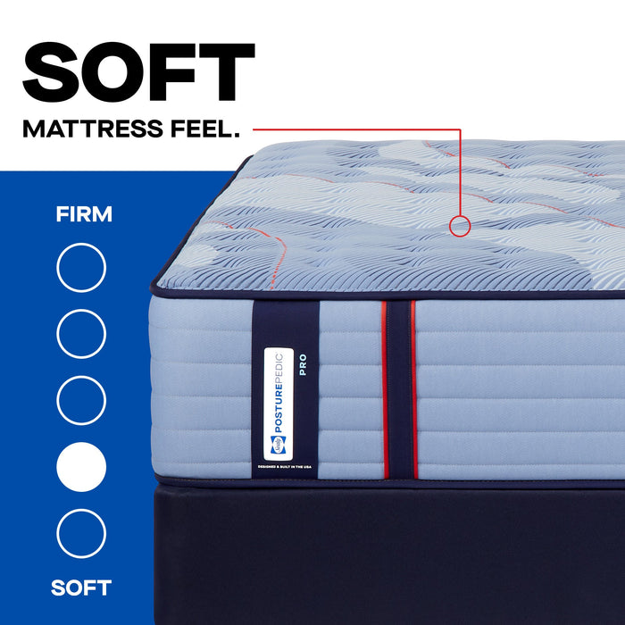 Sealy Posturepedic Pro Spring Dupont II 14" Soft Tight Top Mattress
