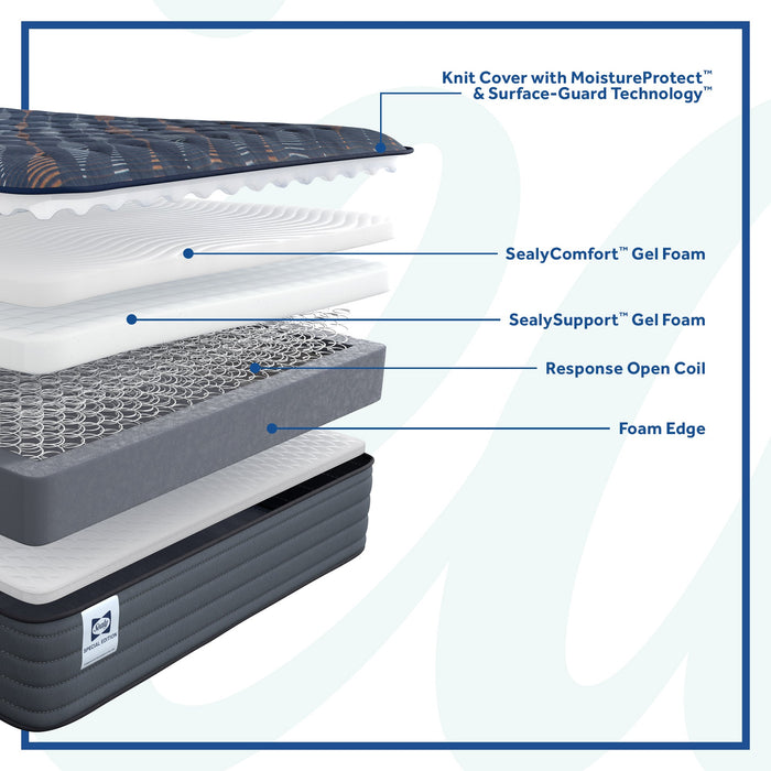 Sealy Posturepedic Spring Special Edition Warner 12" Firm Tight Top Mattress