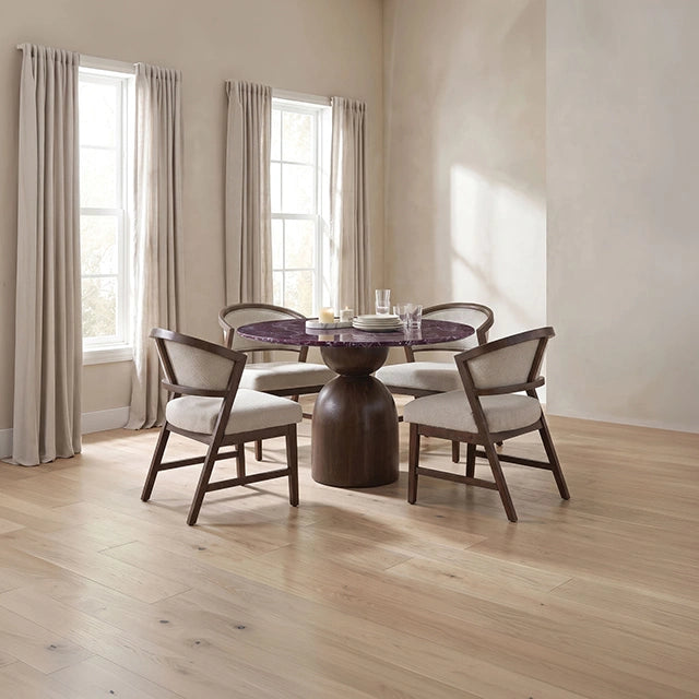 Cirava 5 Pc. Dining Table Set FM37027BR-RT-5PC-WH - Dining Table Set | Las Vegas Furniture Online - View 8