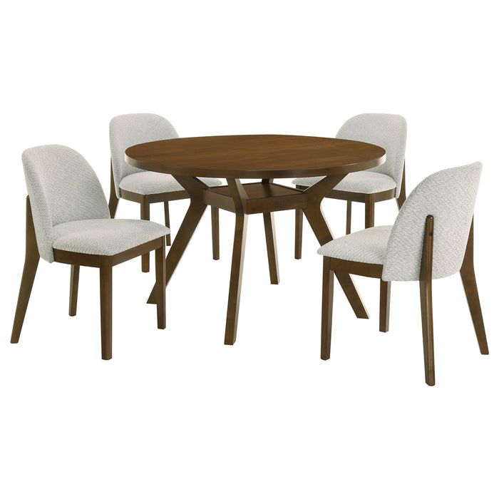 Mueller 5 Pc Dining Set (Table and 4 Chair)