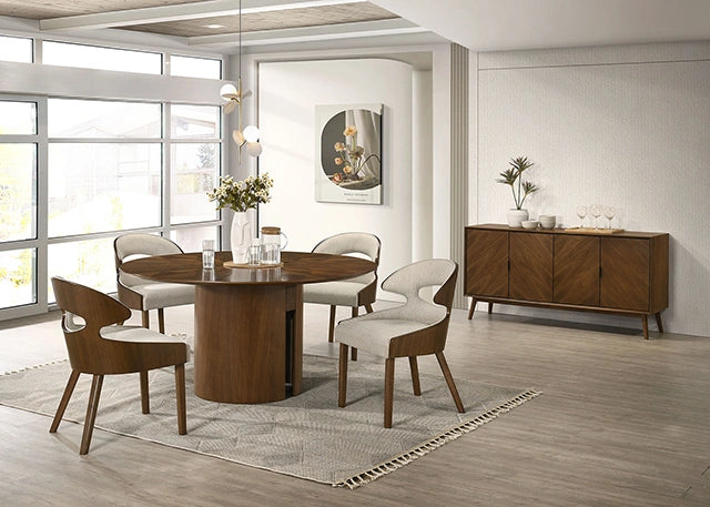 Hillerod 5 Pc. Round Dining Table Set - Dining Table Set | Las Vegas Furniture Online - View 2