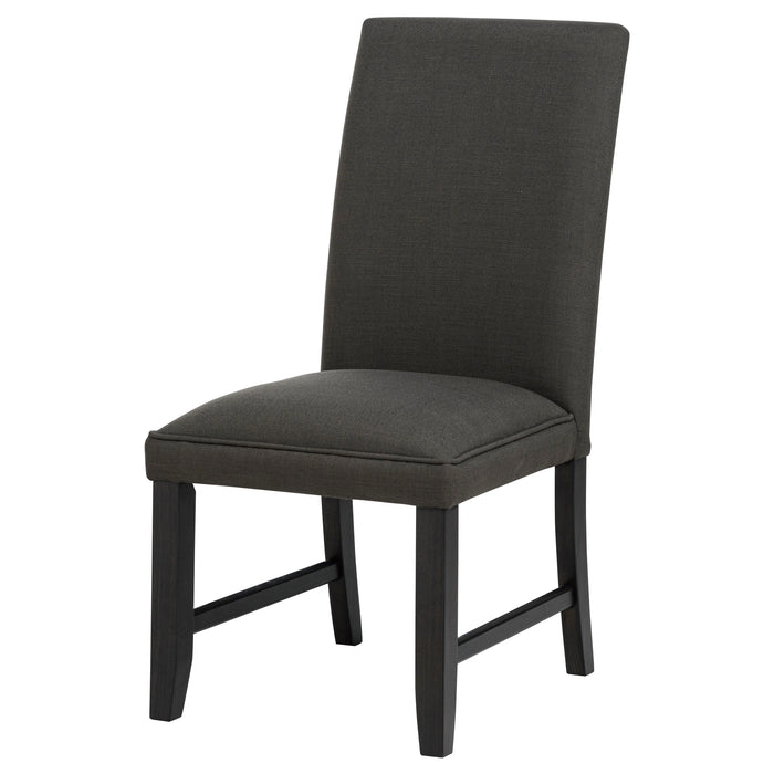 Berning Upholstered Dining Side Chair of 2
