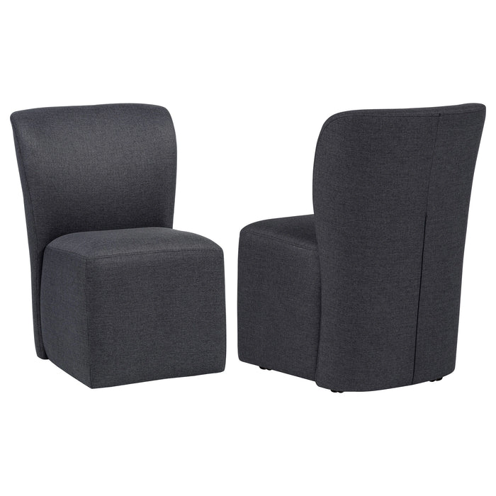Jaelynn Upholstered Dining Side Chair of 2