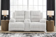 Rhines Falls Power Reclining Loveseat with Console - LasVegasFurnitureOnline.com