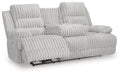 Rhines Falls Power Reclining Sofa with Drop Down Table - LasVegasFurnitureOnline.com