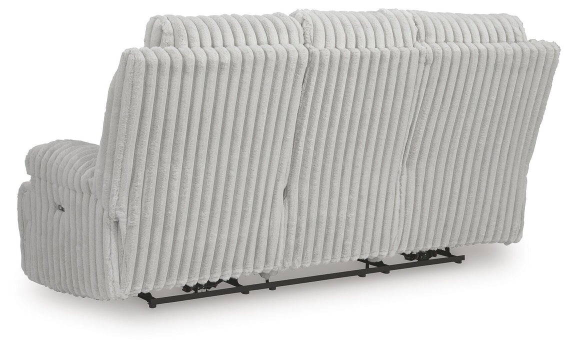 Rhines Falls Power Reclining Sofa with Drop Down Table - LasVegasFurnitureOnline.com