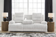 Rhines Falls Power Reclining Sofa with Drop Down Table - LasVegasFurnitureOnline.com