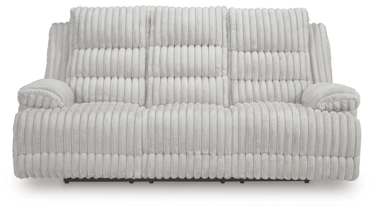 Rhines Falls Power Reclining Sofa with Drop Down Table - LasVegasFurnitureOnline.com