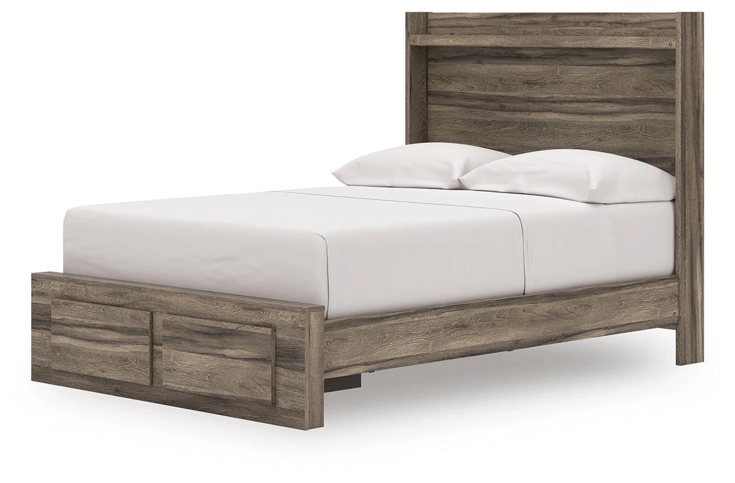 Elbrim Panel Storage Bed