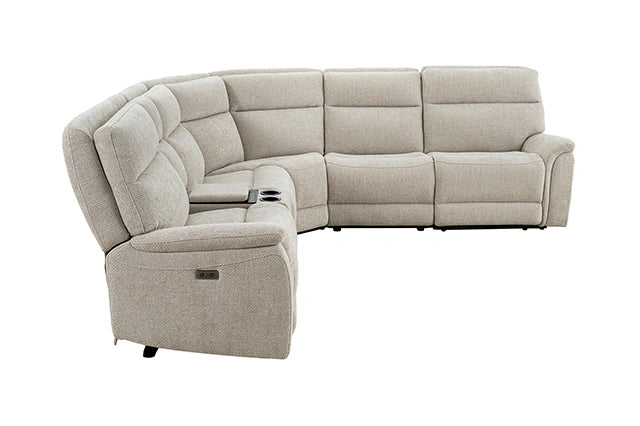 Mattheus Power Sectional with Cooler + 3 Recliners - Sectional | Las Vegas Furniture Online - View 34