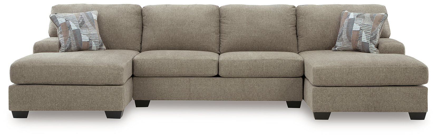 Newellen Sectional with Double Chaise - LasVegasFurnitureOnline.com