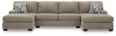 Newellen Sectional with Double Chaise - LasVegasFurnitureOnline.com
