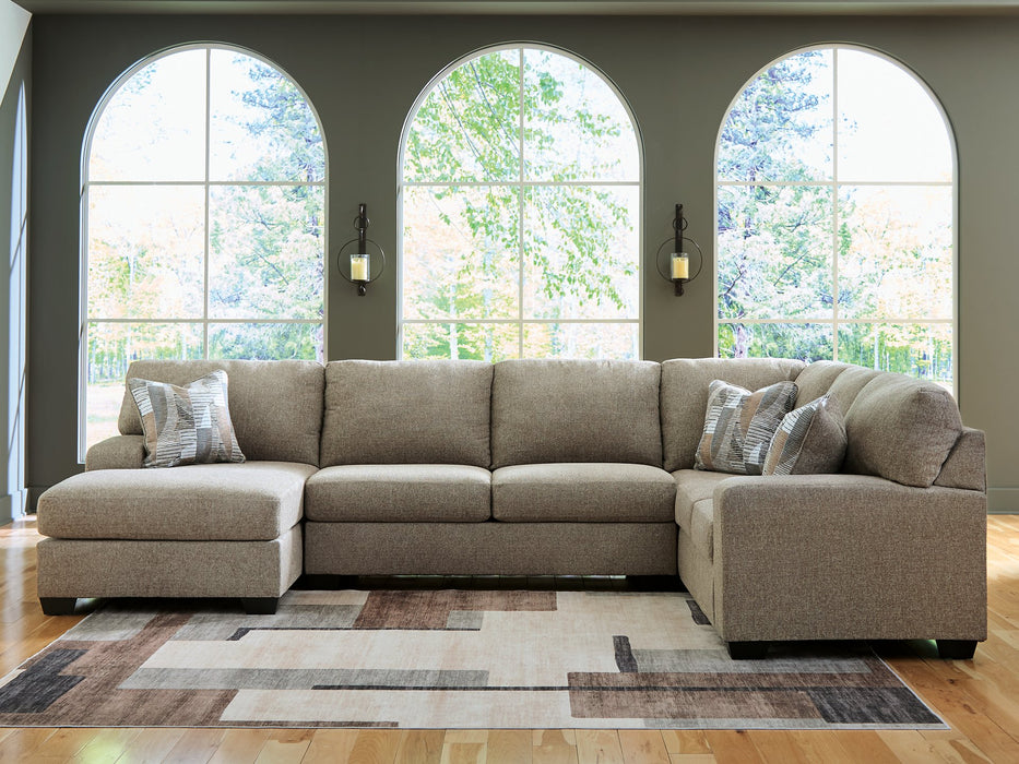 Newellen Sleeper Sectional with Chaise - LasVegasFurnitureOnline.com