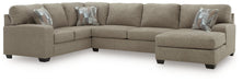 Newellen Sleeper Sectional with Chaise - LasVegasFurnitureOnline.com