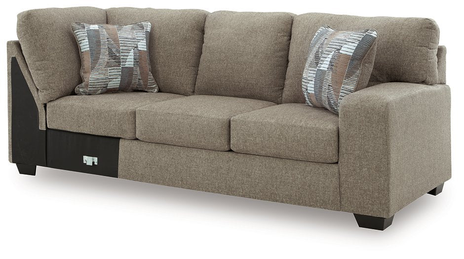 Newellen Sleeper Sectional with Chaise - LasVegasFurnitureOnline.com