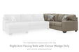 Newellen Sleeper Sectional with Chaise - LasVegasFurnitureOnline.com