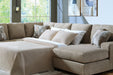 Newellen Sleeper Sectional with Chaise - LasVegasFurnitureOnline.com