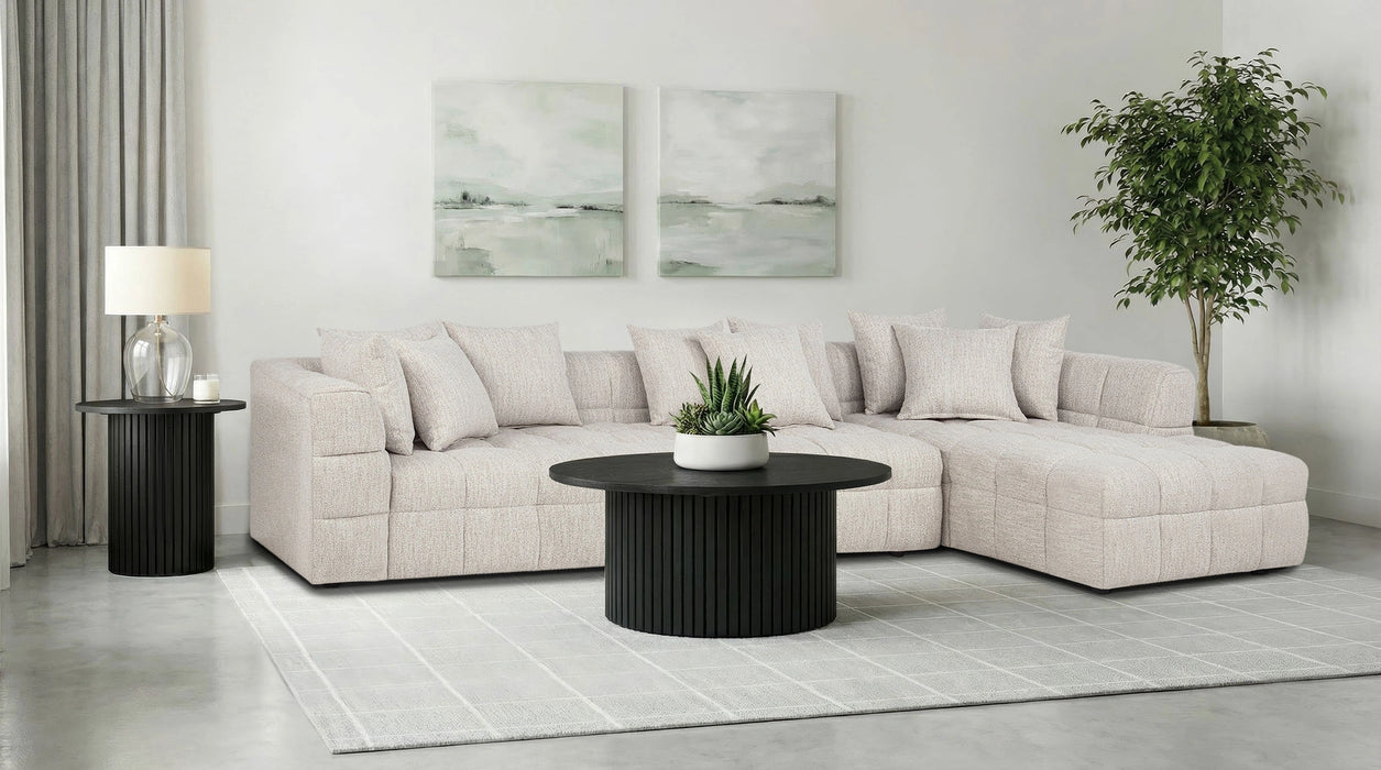 Amara Upholstered LAF Loveseat