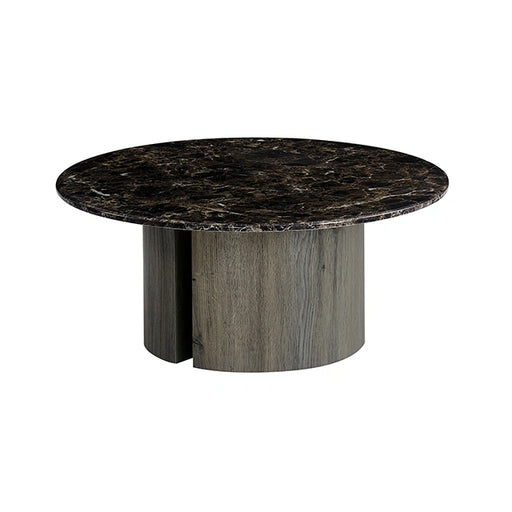 Latona Round Coffee Table - Cocktail Table | Las Vegas Furniture Online - View 2