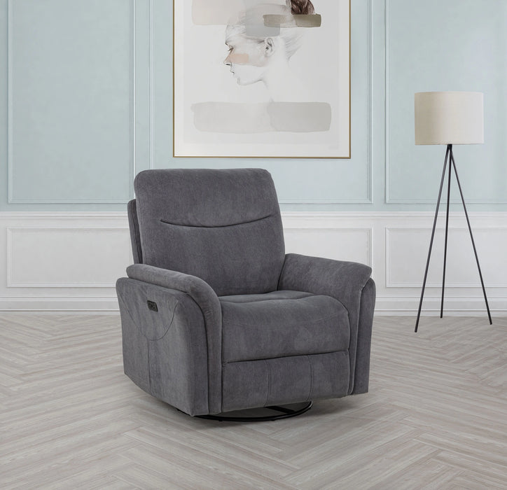 Adler Power Swivel Glider Recliner
