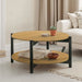 Hyde Round Coffee Table - Cocktail Table | Las Vegas Furniture Online