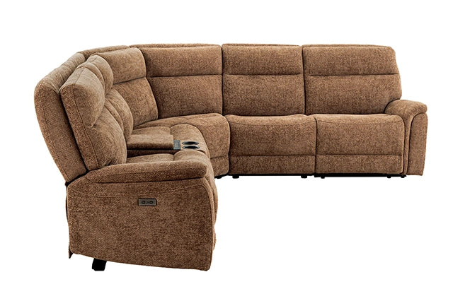 Mattheus Power Sectional with Cooler + 3 Recliners - Sectional | Las Vegas Furniture Online - View 24