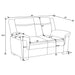 Arabella Loveseat - LasVegasFurnitureOnline.com