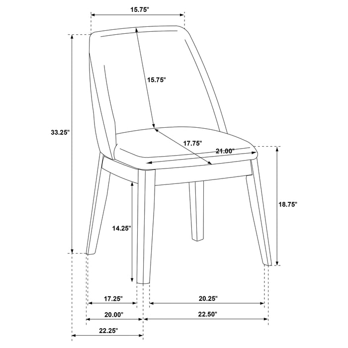 Franklin Dining Set (Table and 4 Chair)
