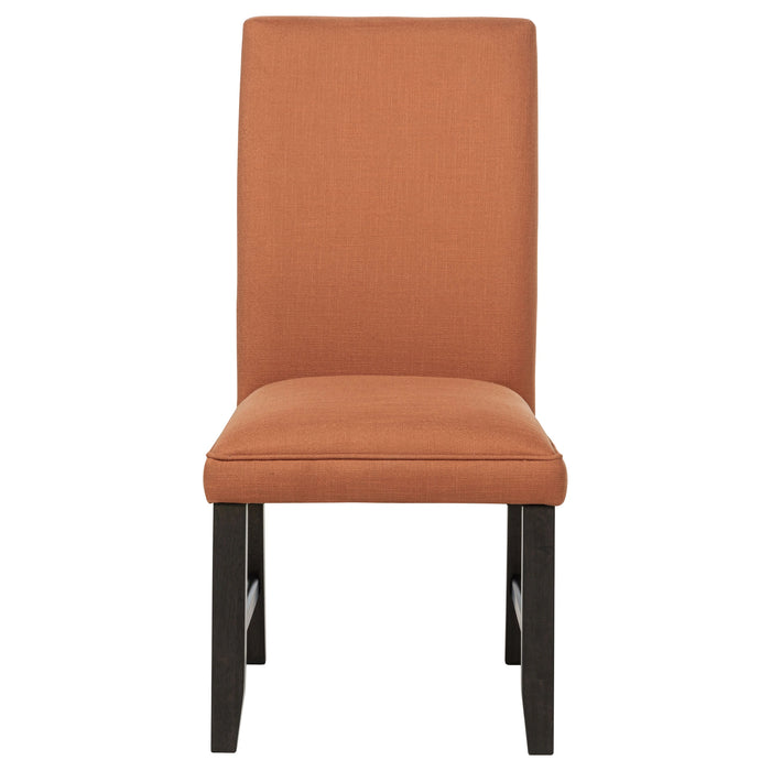 Berning Upholstered Dining Side Chair of 2