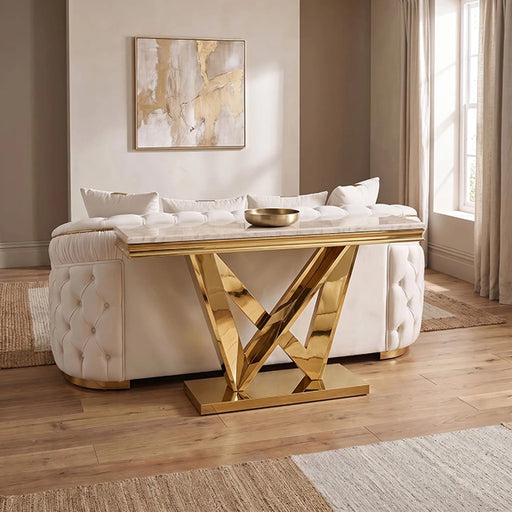 Villarsglane Sofa Table CM4284SVBG-S-TABLE - Sofa Table | Las Vegas Furniture Online - View 2