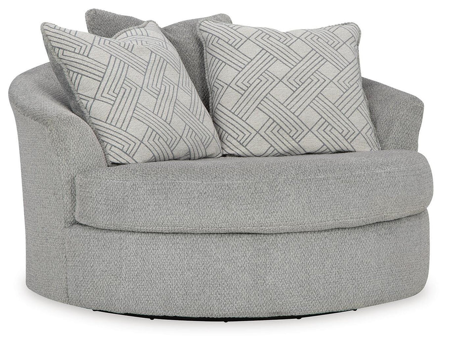 Casselbury Oversized Swivel Accent Chair - LasVegasFurnitureOnline.com