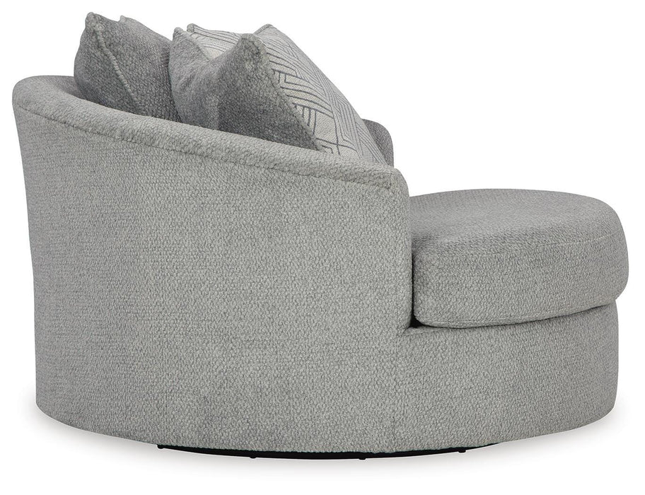 Casselbury Oversized Swivel Accent Chair - LasVegasFurnitureOnline.com