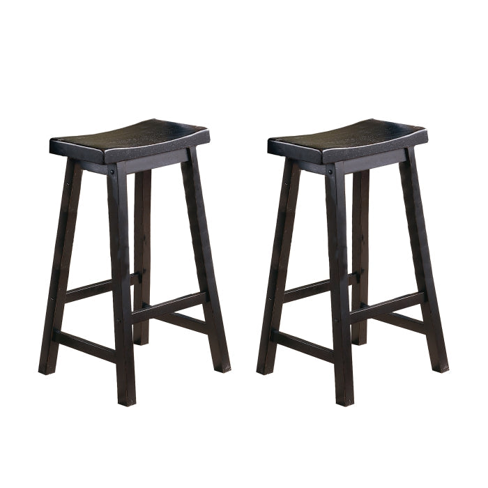5302BK-29 - 29 Pub Height Stool, RTA - LasVegasFurnitureOnline.com